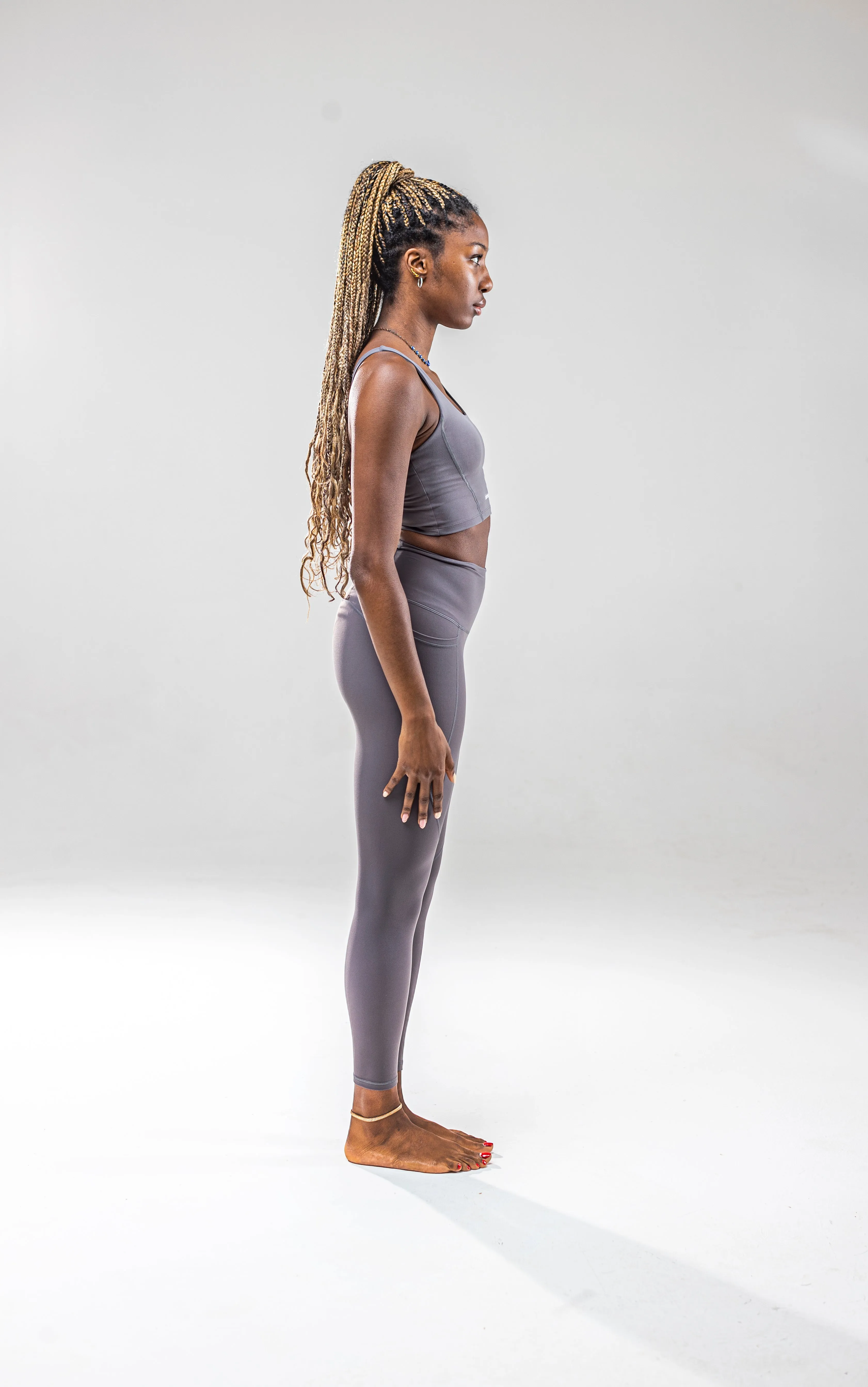 Active Grey Activewear Set