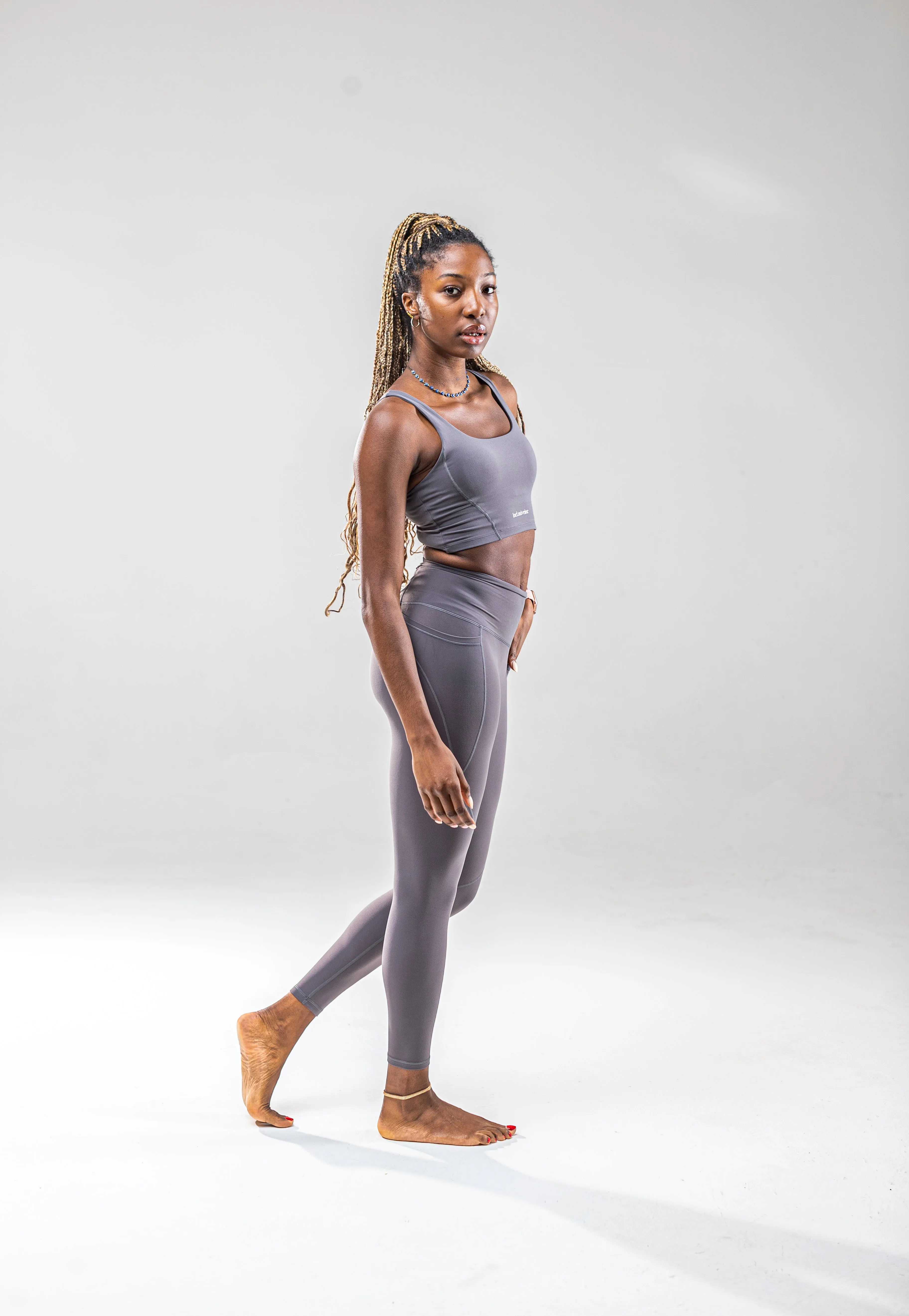 Active Grey Activewear Set