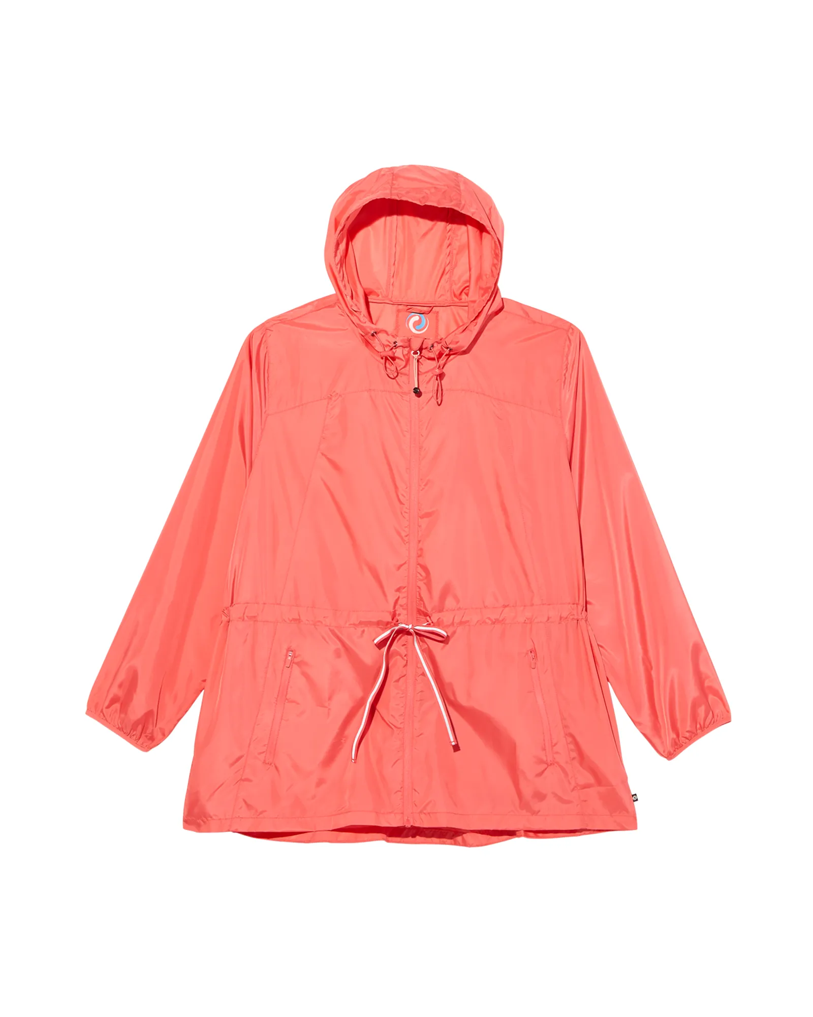 Apple Packable Jacket | Coral