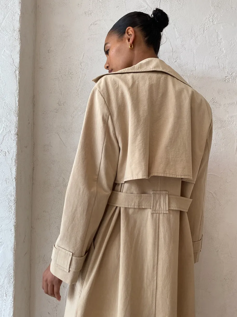 Bec and Bridge Maral Coat in Sand