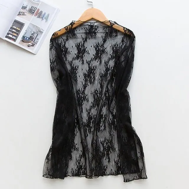 Black White Off Shoulder Lace Nightgown Women Sexy Spaghetti Strap Patchwork Lingerie Dress Sleepwear Sleepshirts Size S-Xl