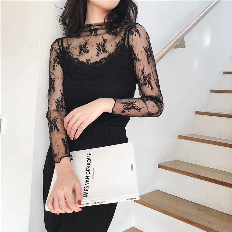 Black White Off Shoulder Lace Nightgown Women Sexy Spaghetti Strap Patchwork Lingerie Dress Sleepwear Sleepshirts Size S-Xl