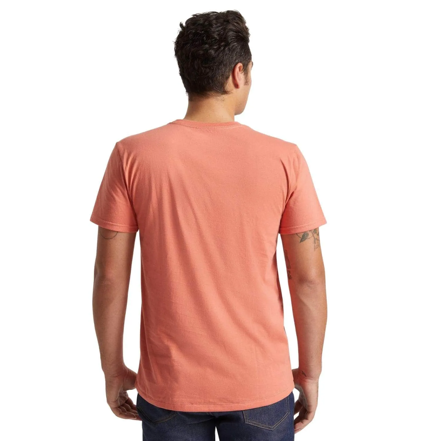 Brixton Basic Tailored T-Shirt - Apricot Jam