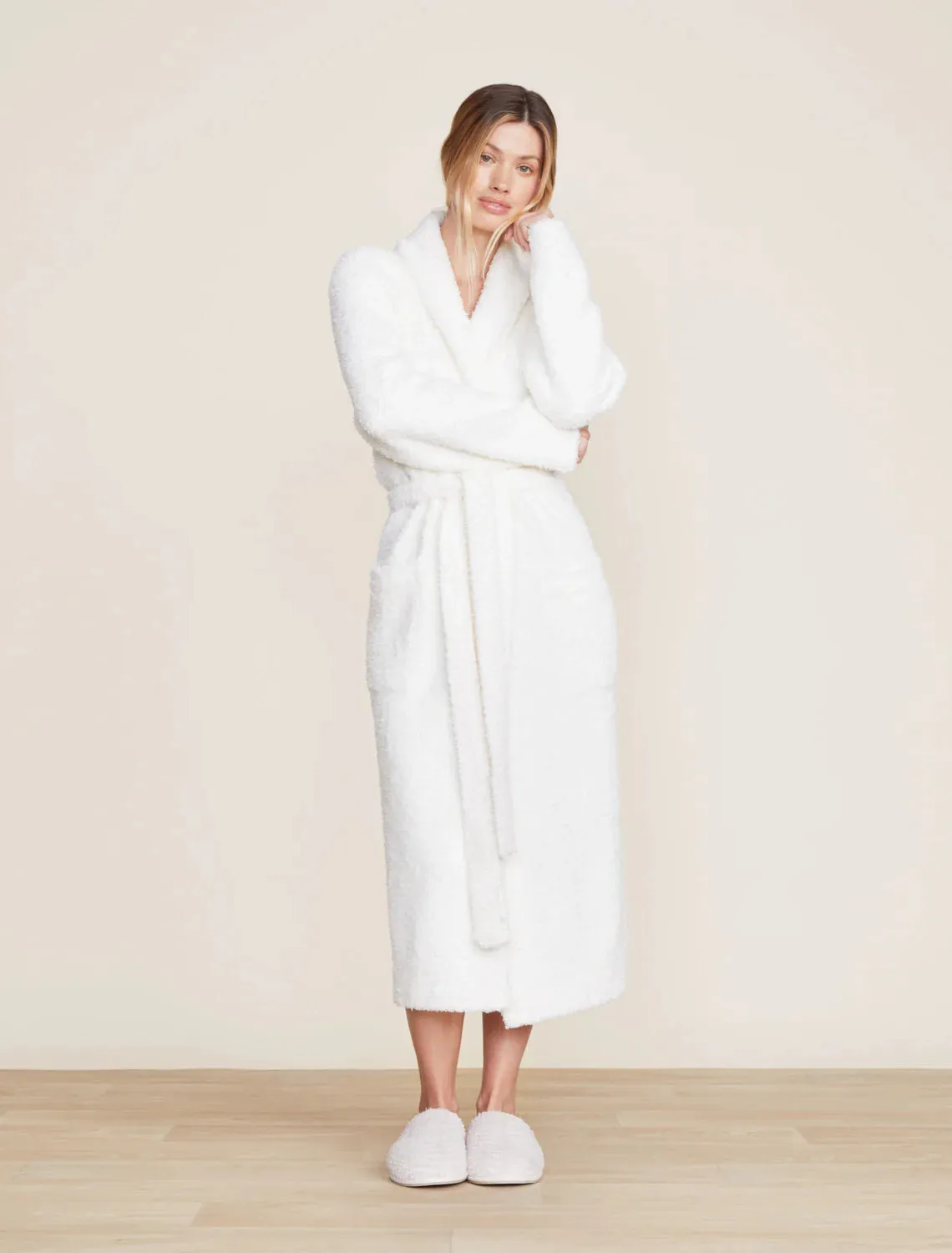 CozyChic® Adult Robe White