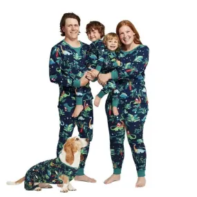 Dinosaur Christmas Family