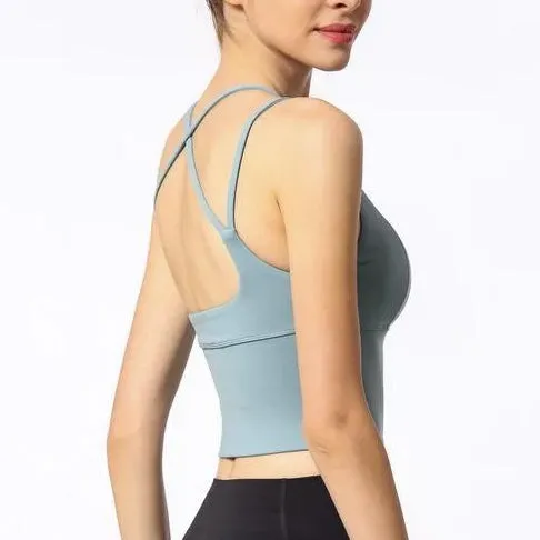 Double Straps Sports Top