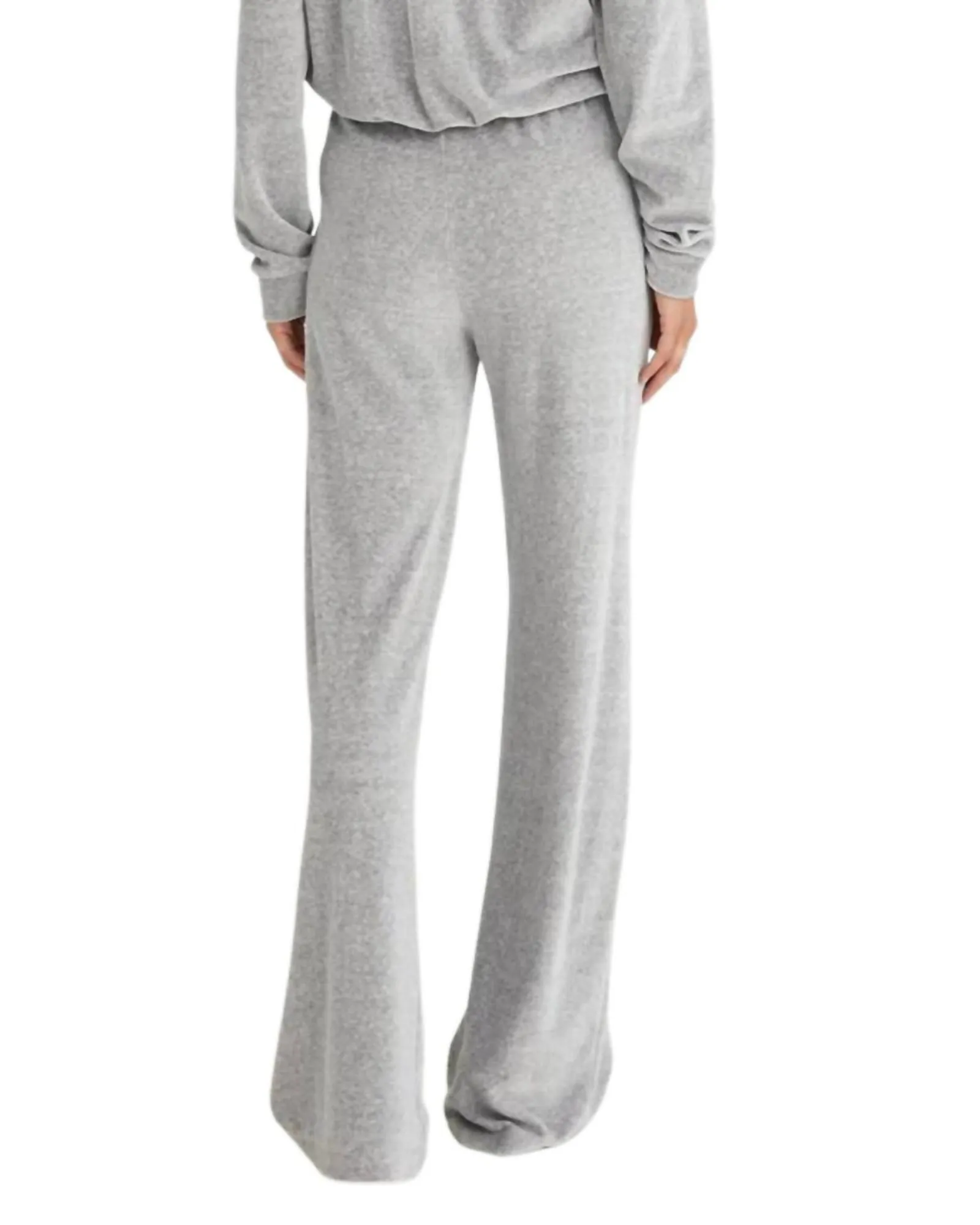 Easy Wide Leg Track Pants in Grey | Grey