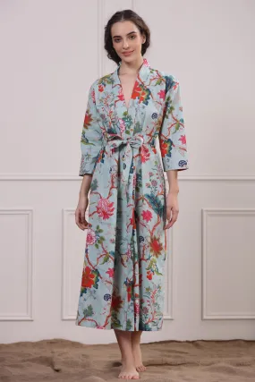 Florian Blue Robe Dress