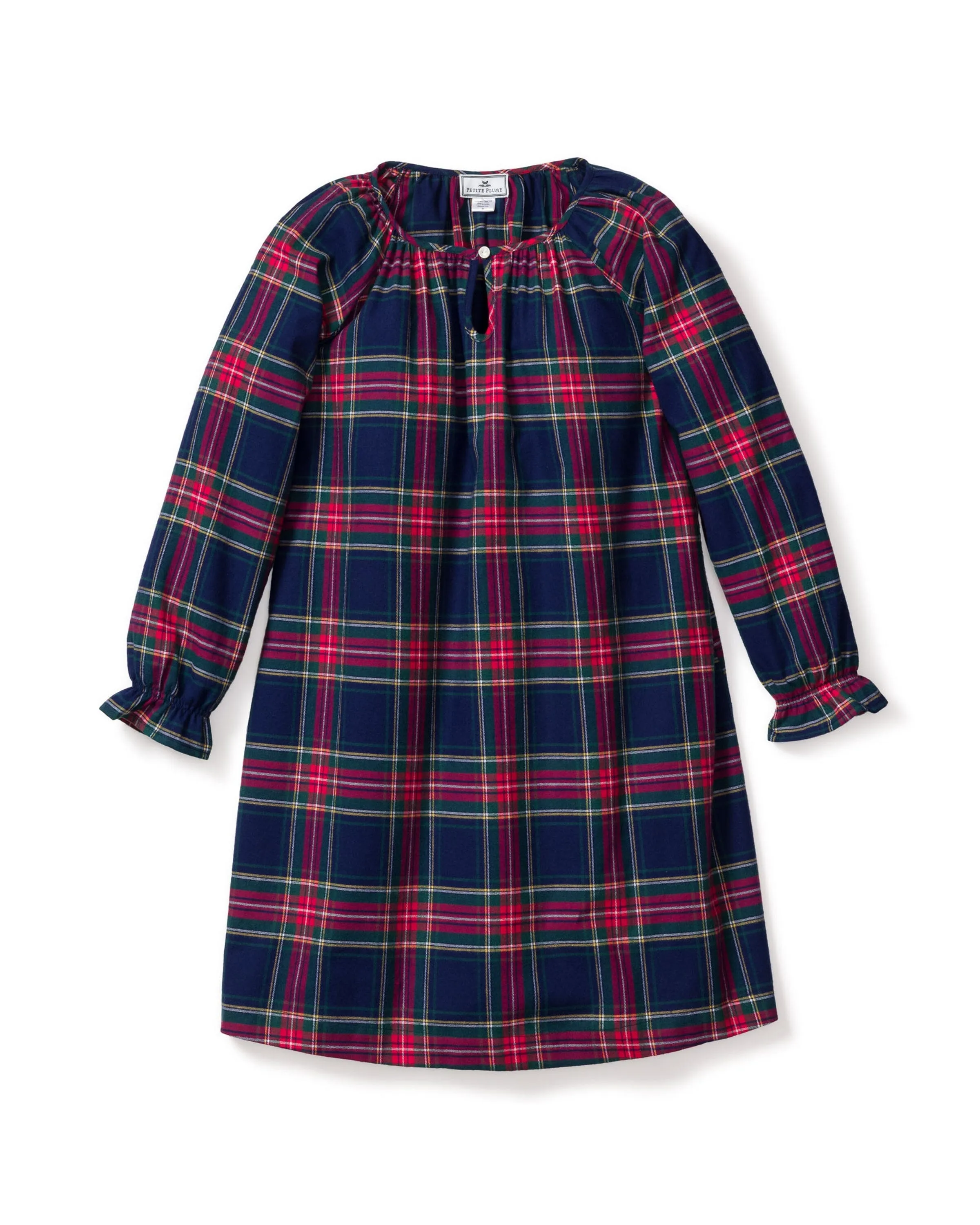 Girl's Brushed Cotton Delphine Nightgown | Windsor Tartan