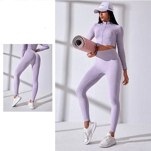 High Waist Hip Lifting Yoga Suit