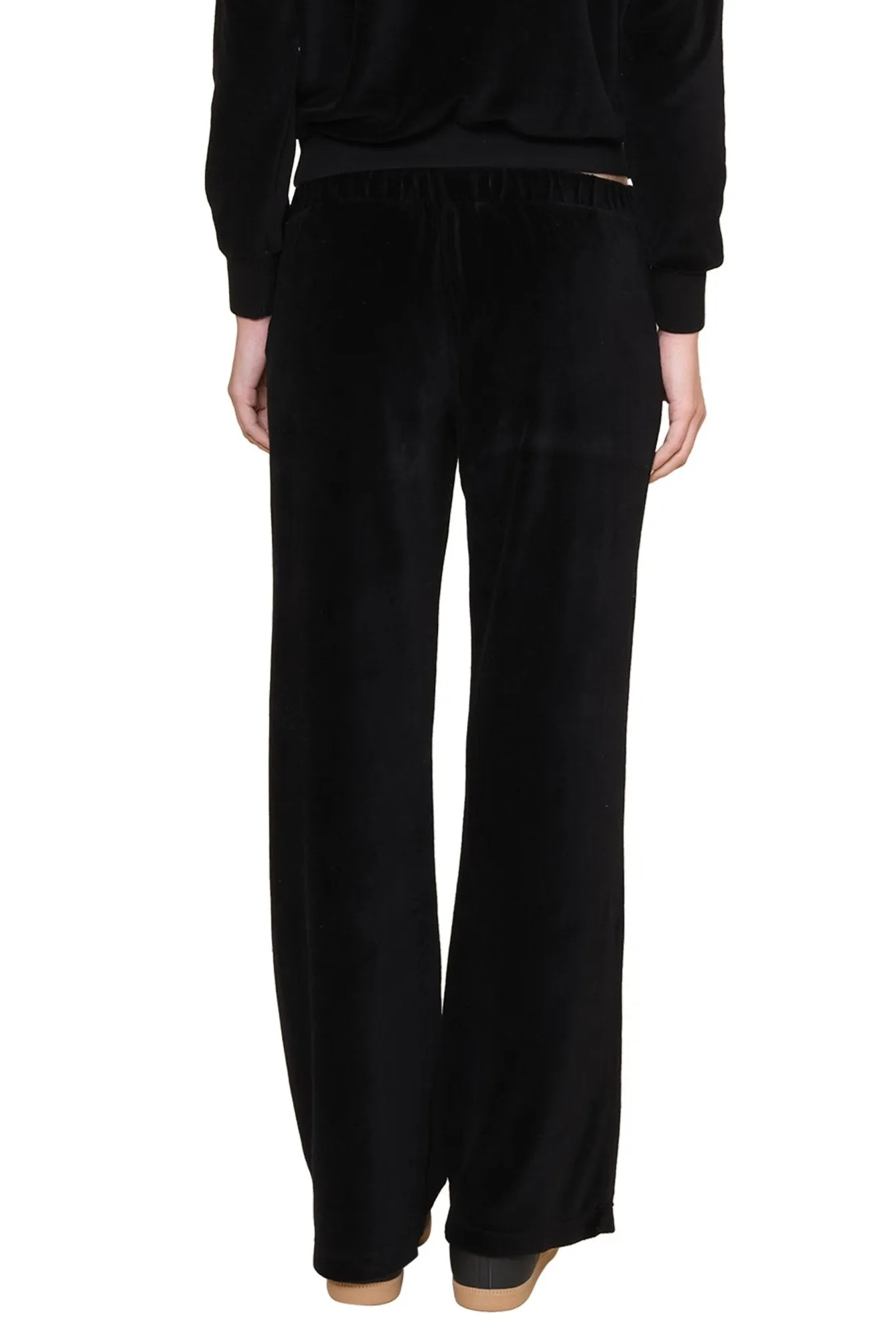 Holly Velour Wide Leg Sweatpant