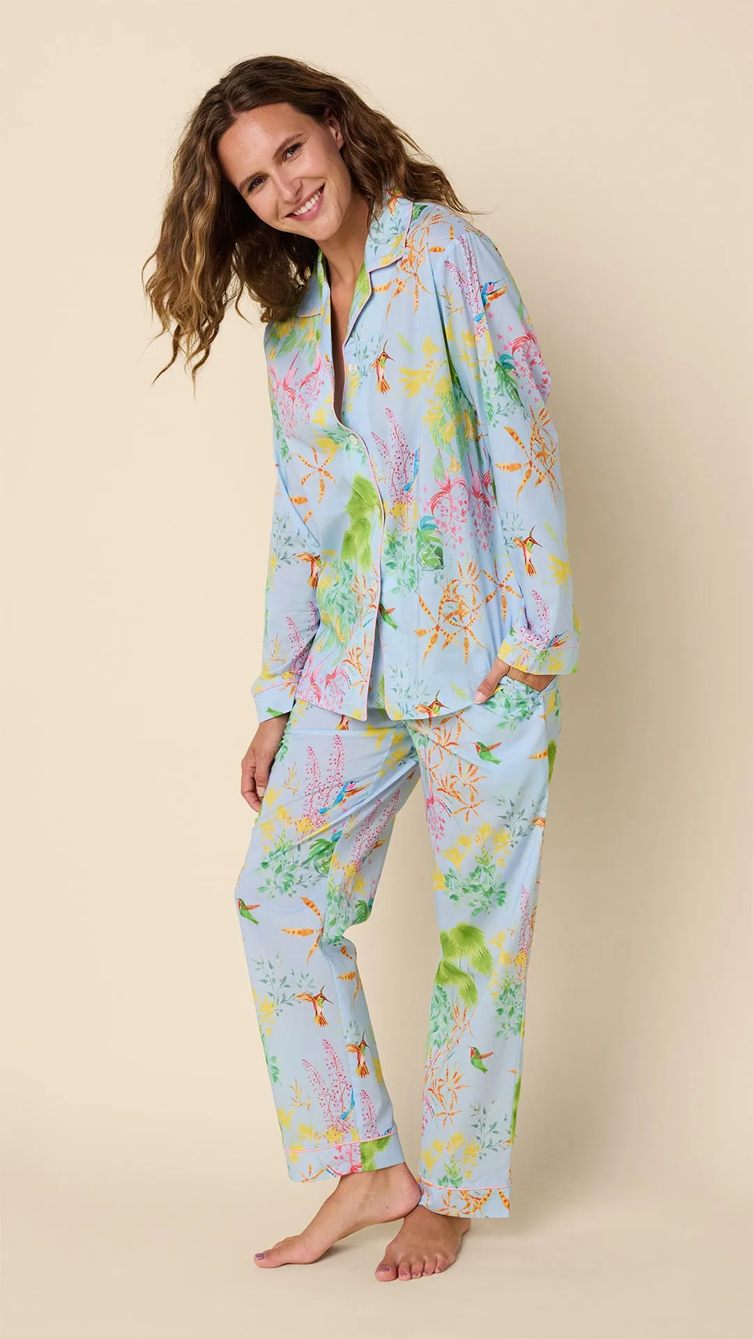 Hummingbird Voile Pajama