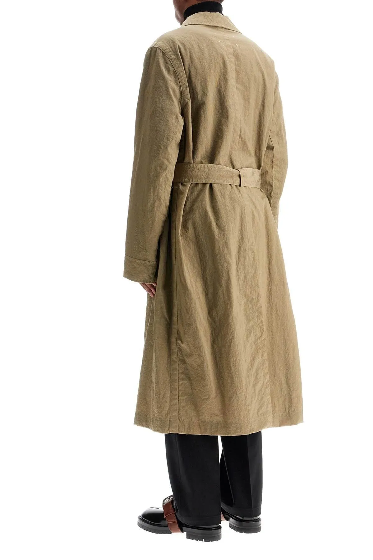 LONG REVERSIBLE TRENCH COAT