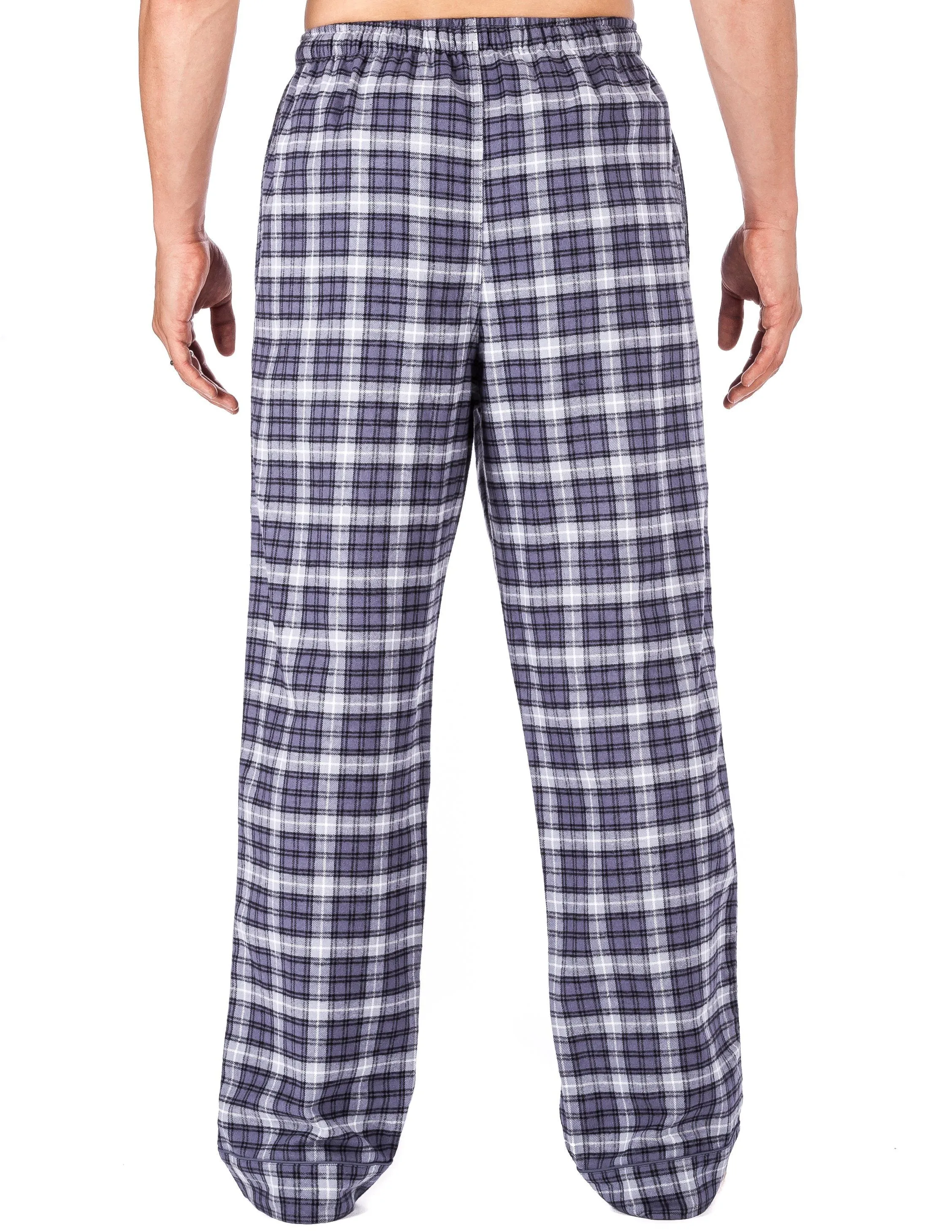 Mens 100% Cotton Flannel Lounge Pants