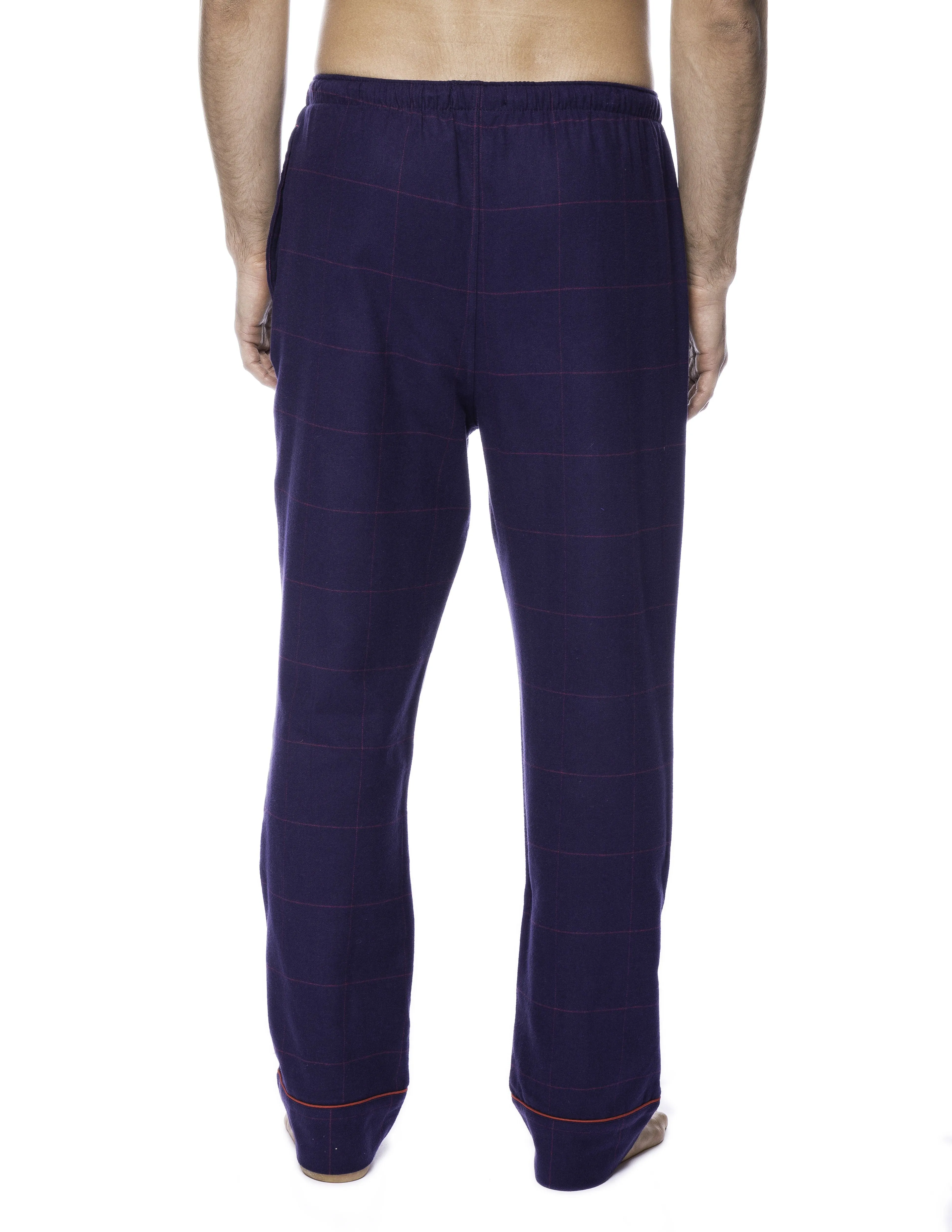 Mens 100% Cotton Flannel Lounge Pants