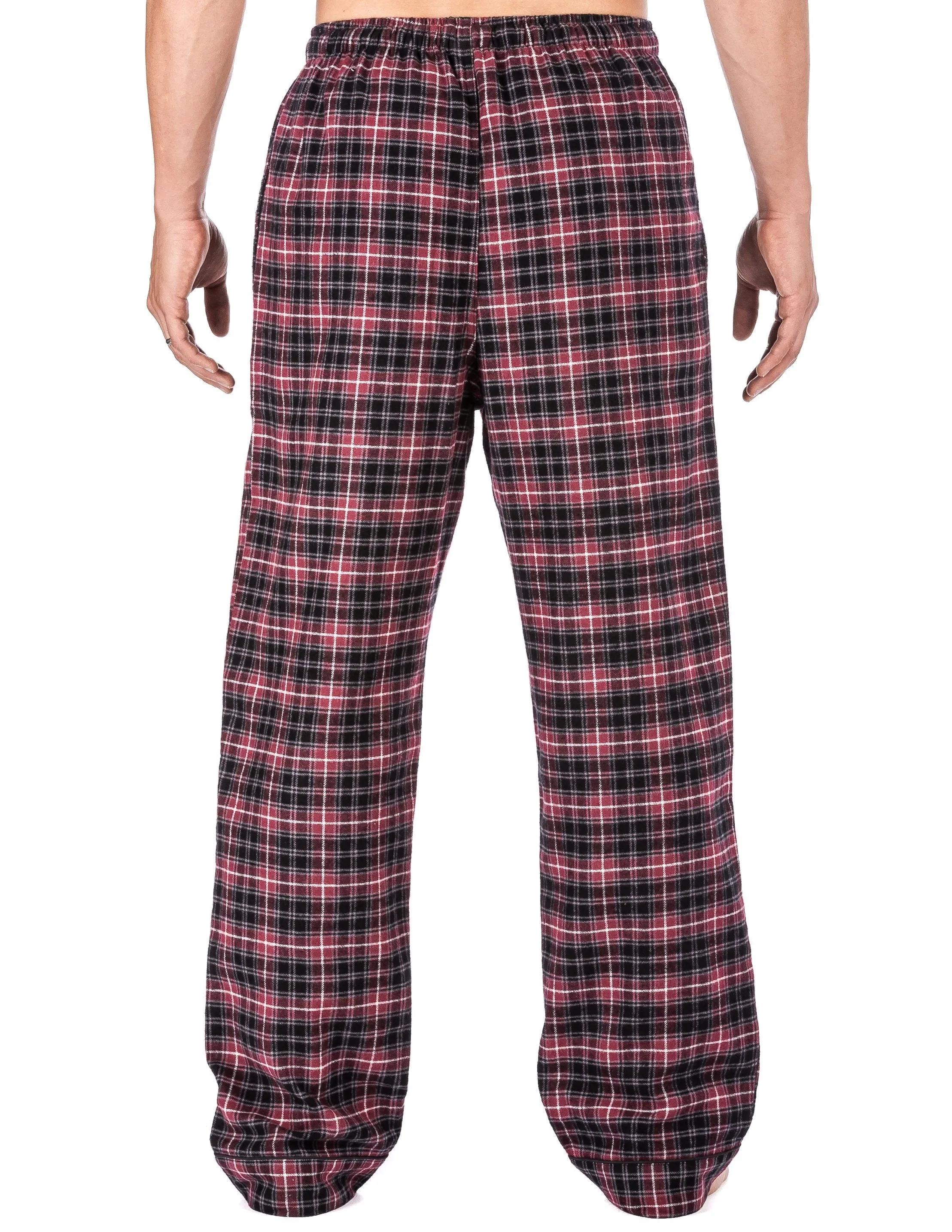 Mens 100% Cotton Flannel Lounge Pants