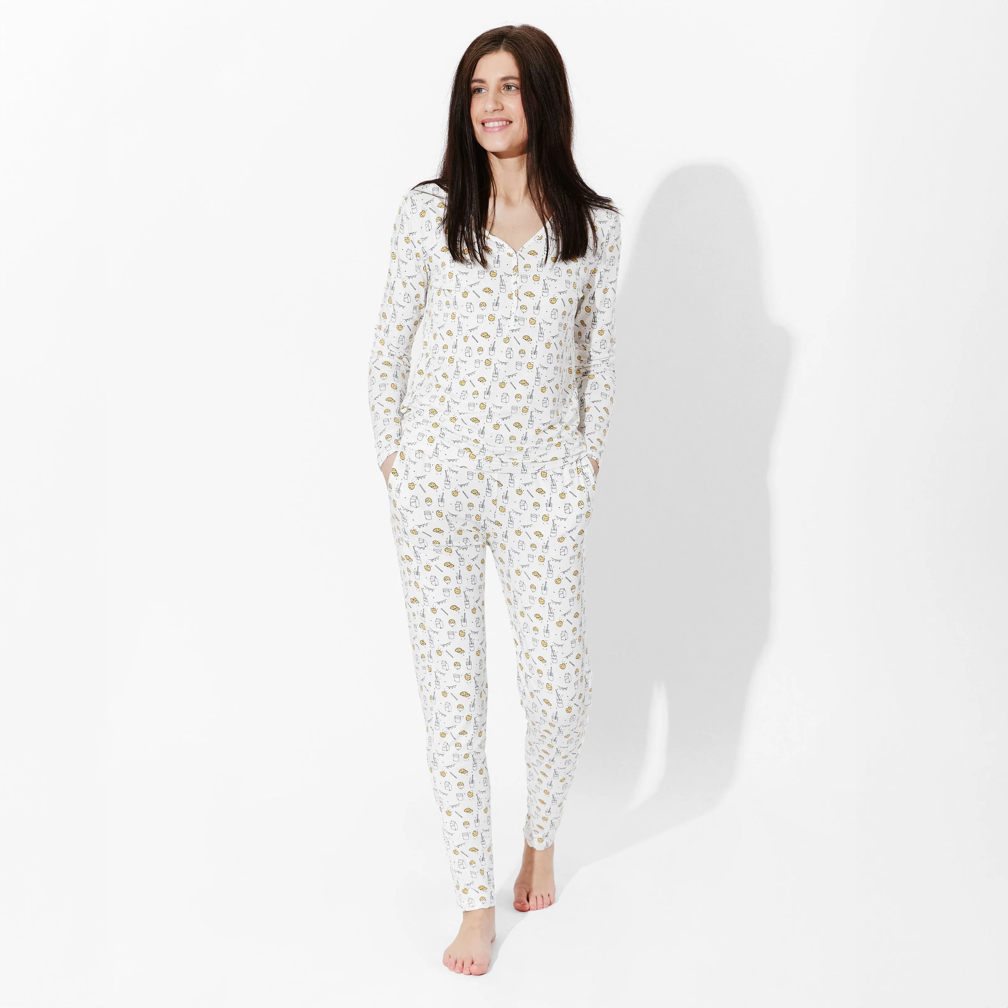 Milk & Cookies Bamboo Women's Pajama Set