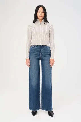 NCE - RELAXED WIDE LEG JEANS | BLUE EYED