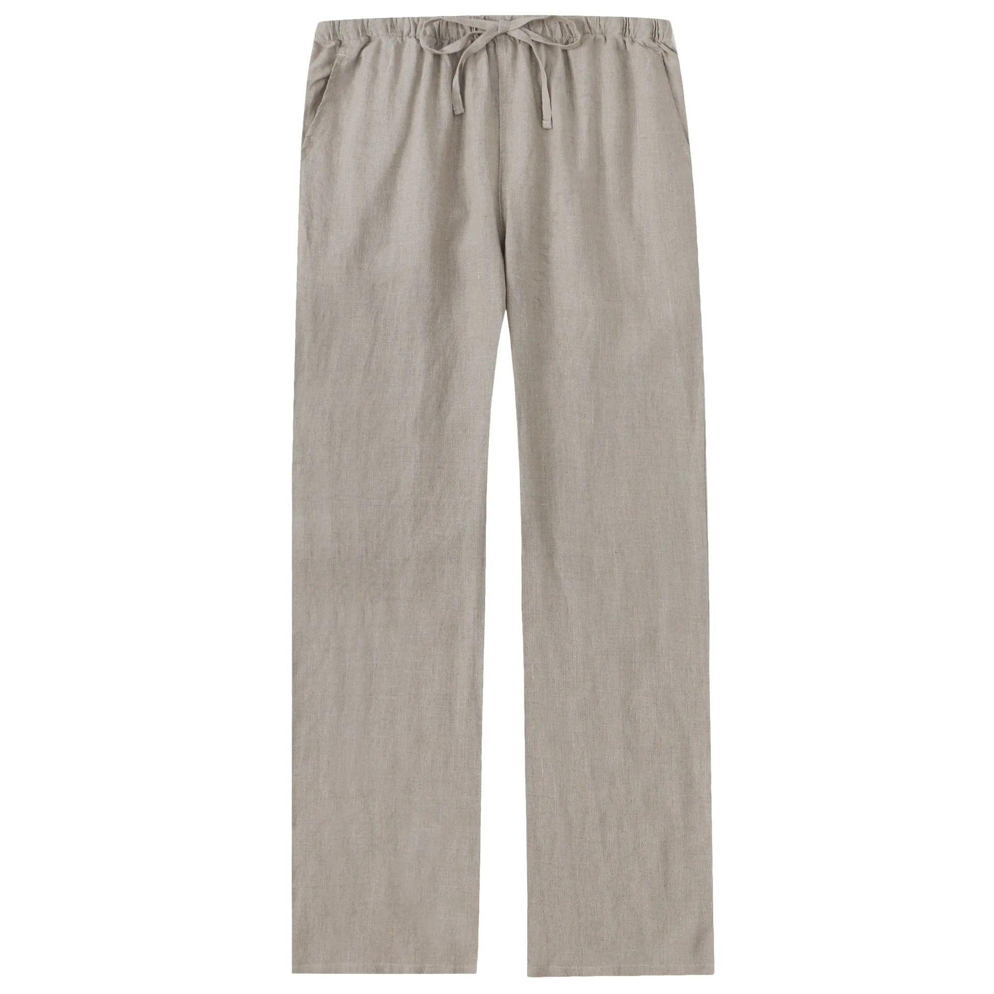 Noble Mount 100% Linen Womens Pajama Louge Pants for Summer