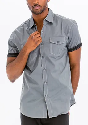 Outline Stitch Two Pocket Shirt