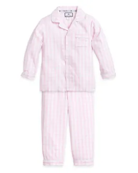 Pink Gingham Pajama Set Petite Plume