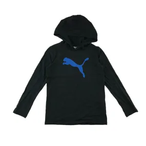 Puma hoodie 7-8 years black thin cotton