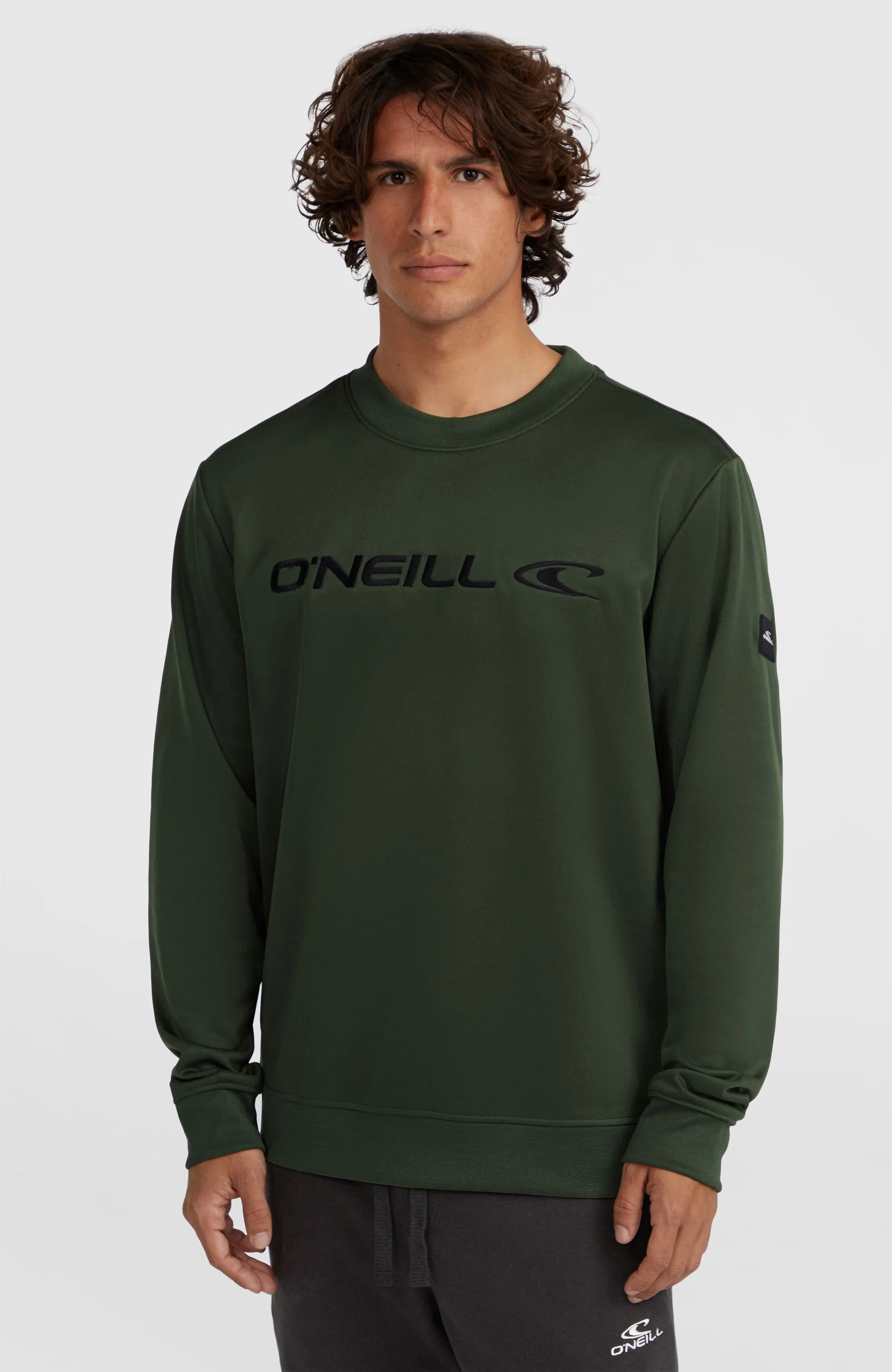 Rutile Crew Fleece | Forest Night