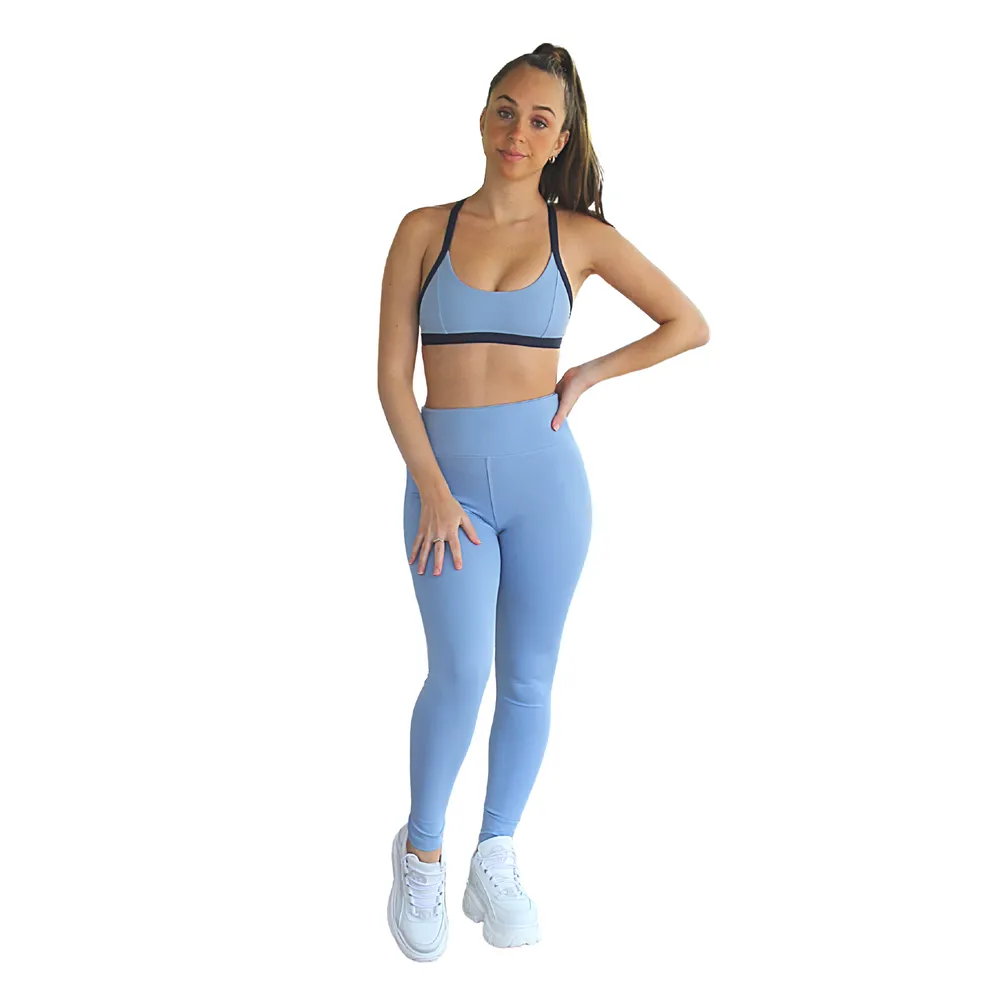 Satya Sports Bra - Powder Blue