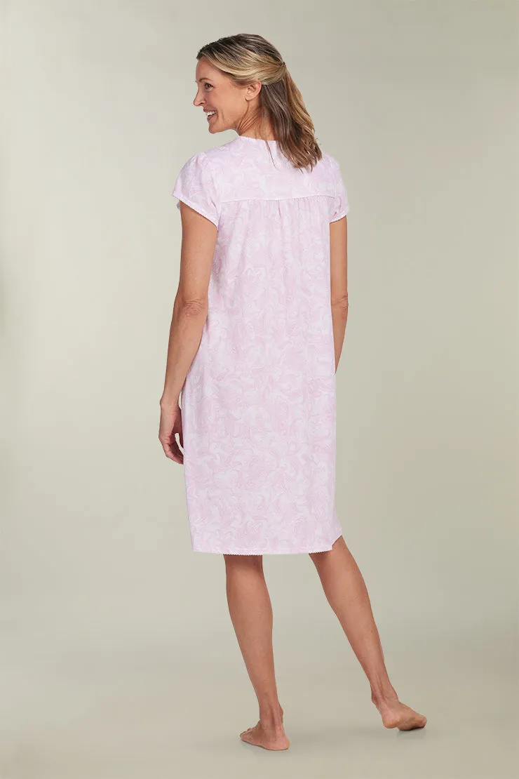 Silkyknit Short Nightgown