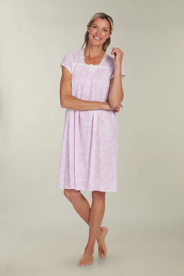 Silkyknit Short Nightgown