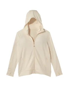 Silverbell Zip-Up Hoodie | Ivory