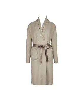 Simply Perfect Dressing Gown In Beige - Antigel