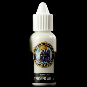 Two Thin Coats: Trooper White