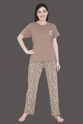 Velure Cute Floral Print Pajama Set