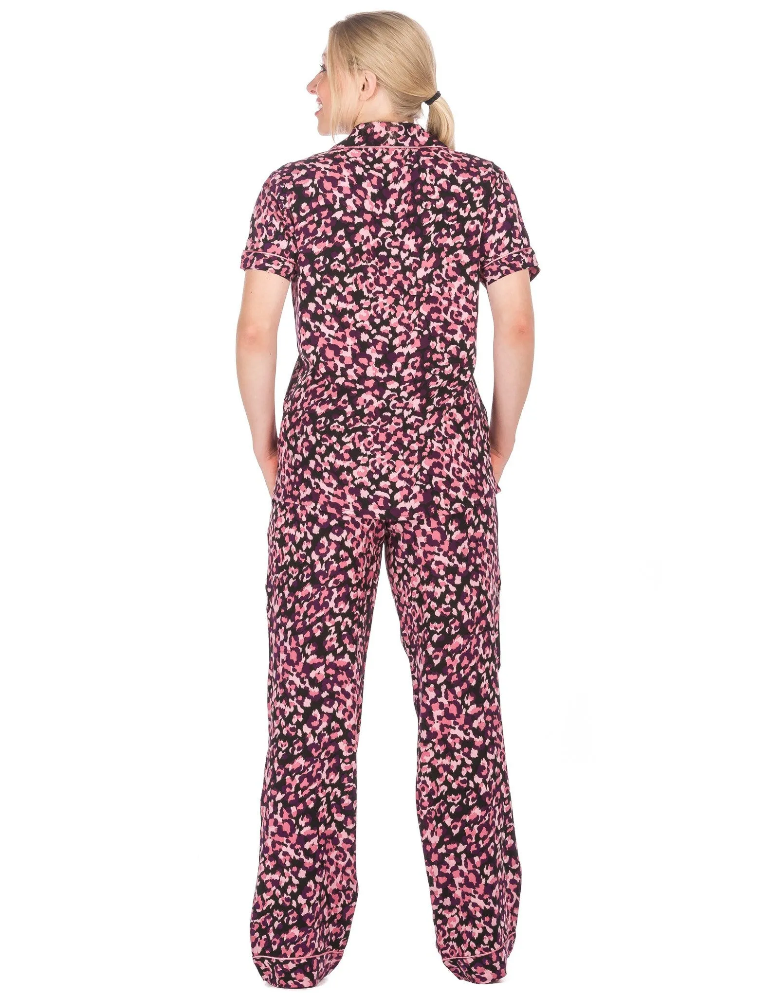 Women's Cool Breeze Woven Short Sleeve Pajama Set