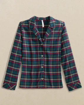 Women's Partridgeberry Plaid Lounge Shirt