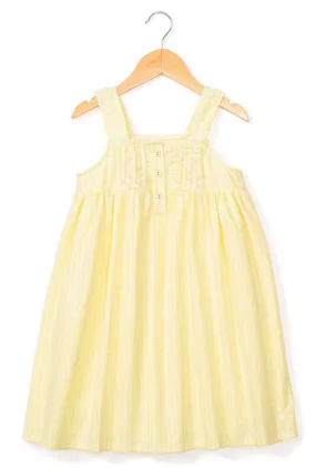 Yellow Gingham Charlotte Nightgown