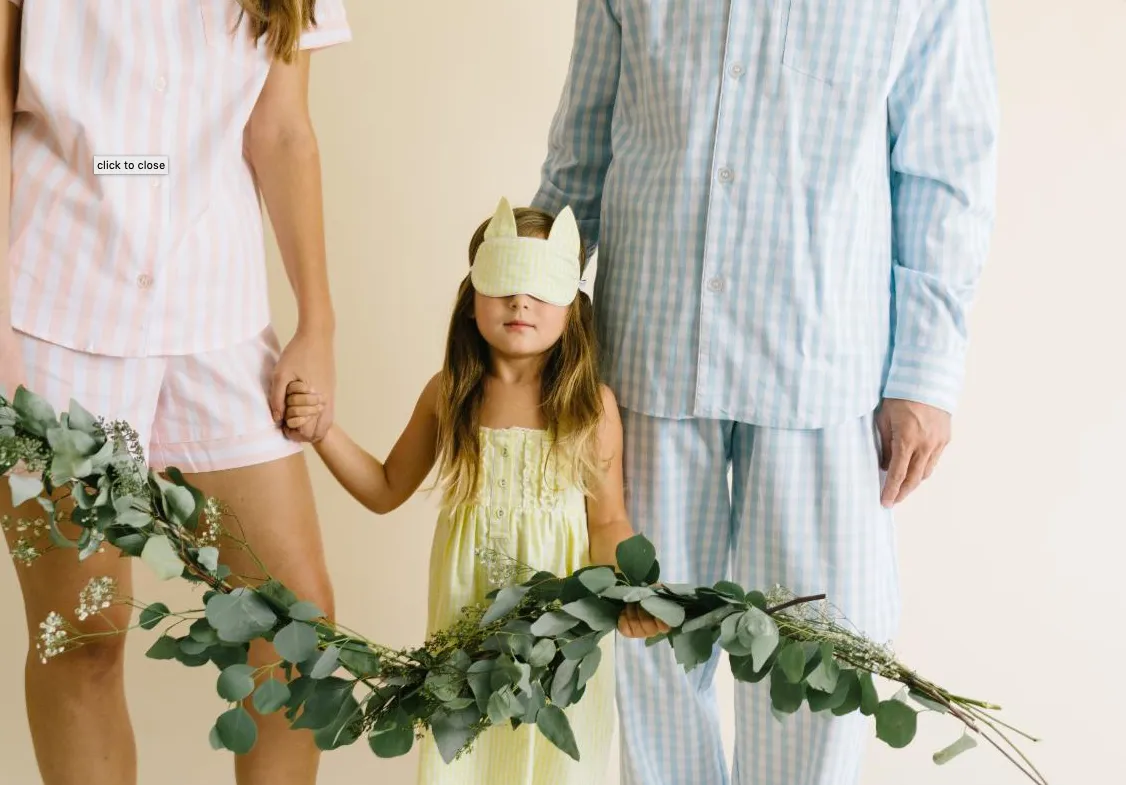 Yellow Gingham Charlotte Nightgown