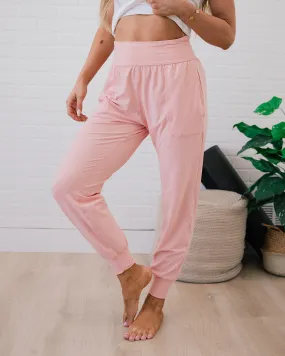 Yoga Joggers - Flash Pink