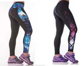 Yoga Pants Activewear - Galaxy